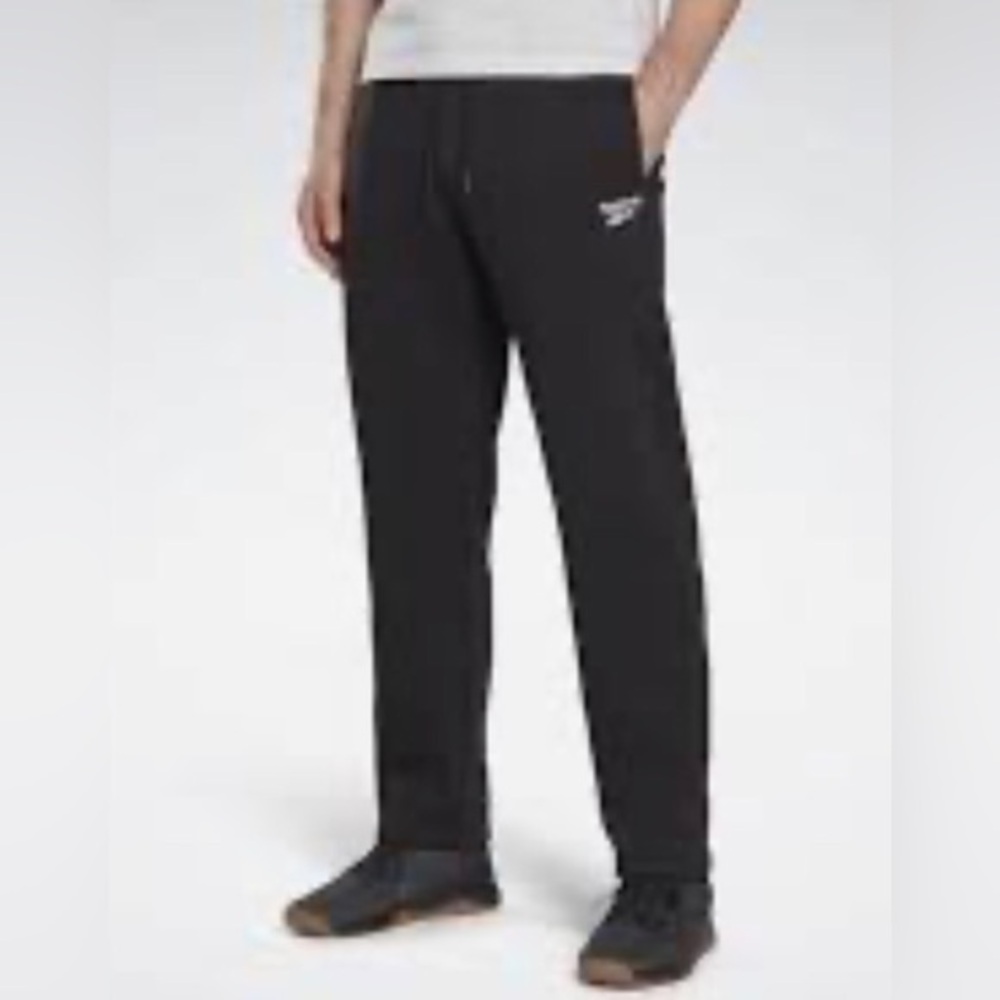 Reebok black Athletic Sweatpants size large